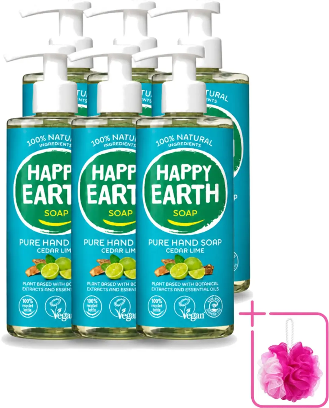 6 x Happy Earth