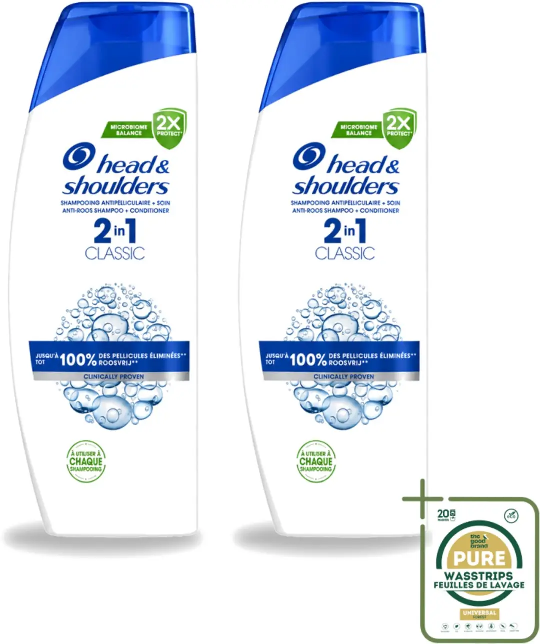 2 x Head & Shoulders