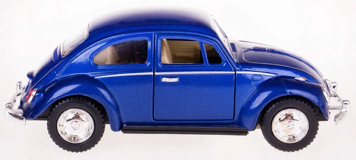 Volkswagen Kever Klassiek Speelgoedauto - Blauw - afbeelding 4 van 4