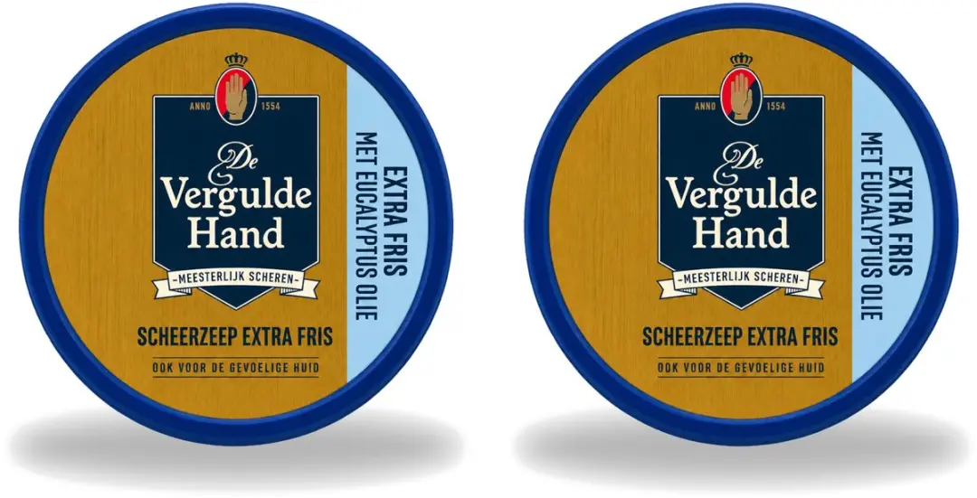 2 x Vergulde Hand