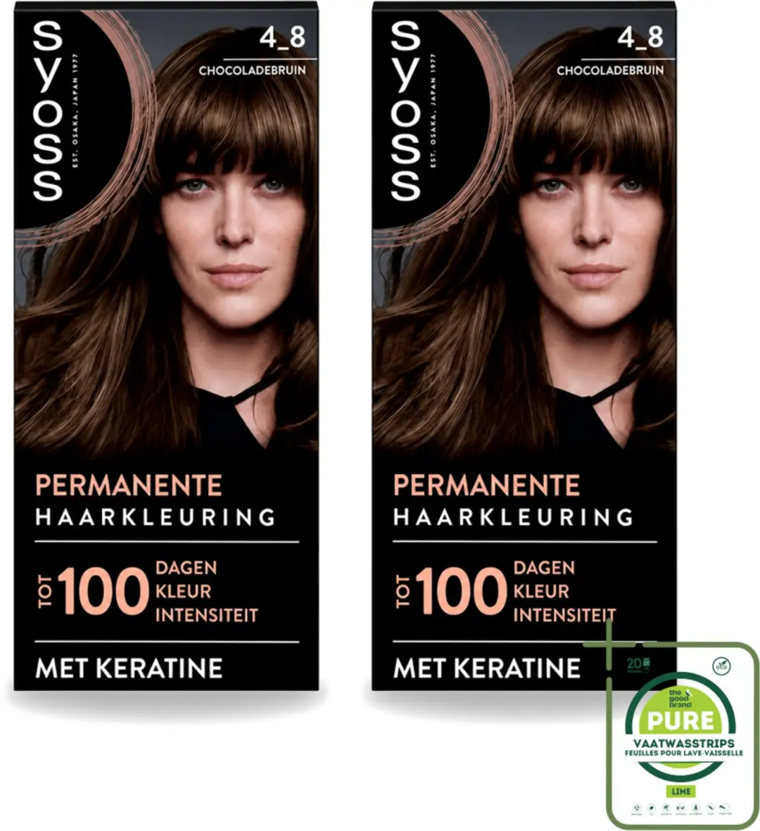 2 x SYOSS Permanent Coloration 4-8