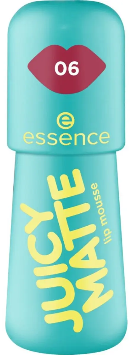 Essence Juicy Matte Lippenstift Mousse 06 Midnight Rose - afbeelding 2 van 4
