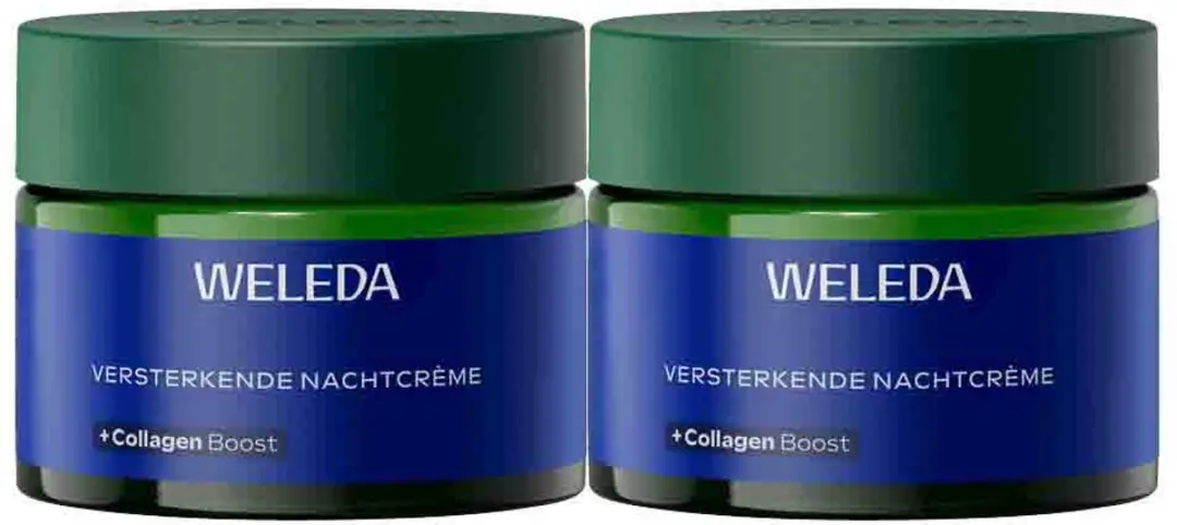 Weleda Blauwe Gentiaan & Edelweiss Nachtcrème - 2x40ml - afbeelding 2 van 2