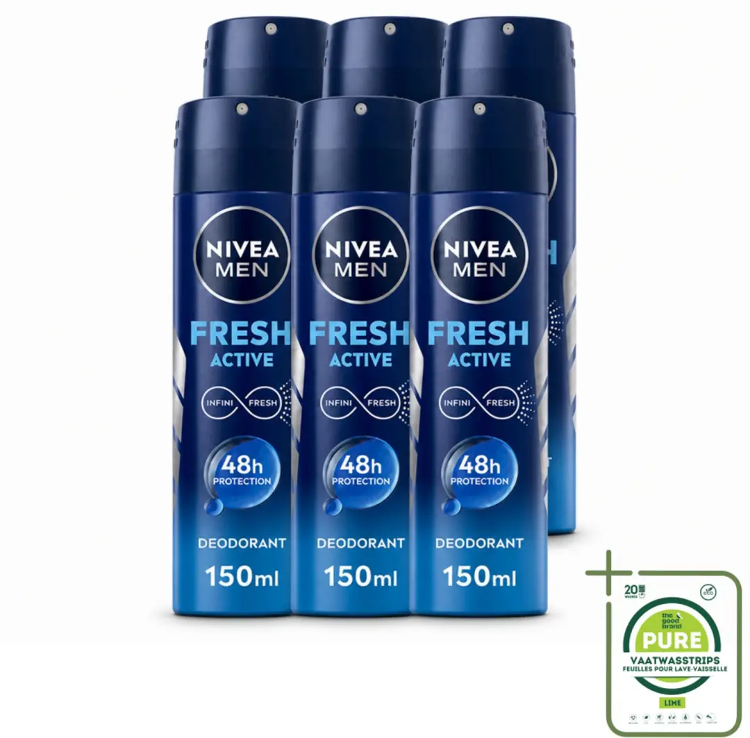 6 x NIVEA MEN