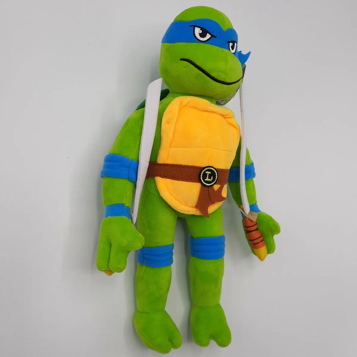 Nickelodeon Teenage Mutant Ninja Turtles Leonardo Pluche Knuffel 32 cm