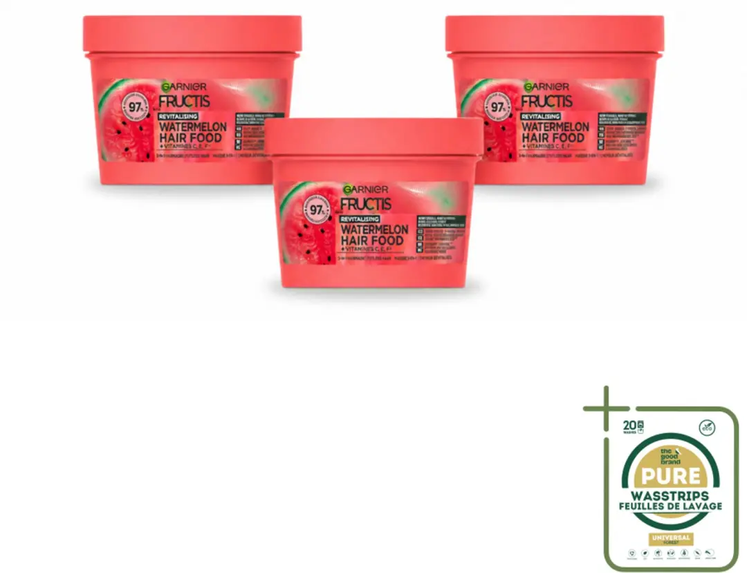 3 x Garnier