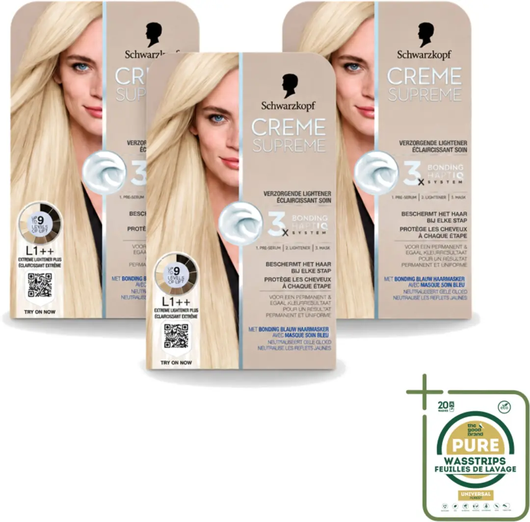 3 x Schwarzkopf