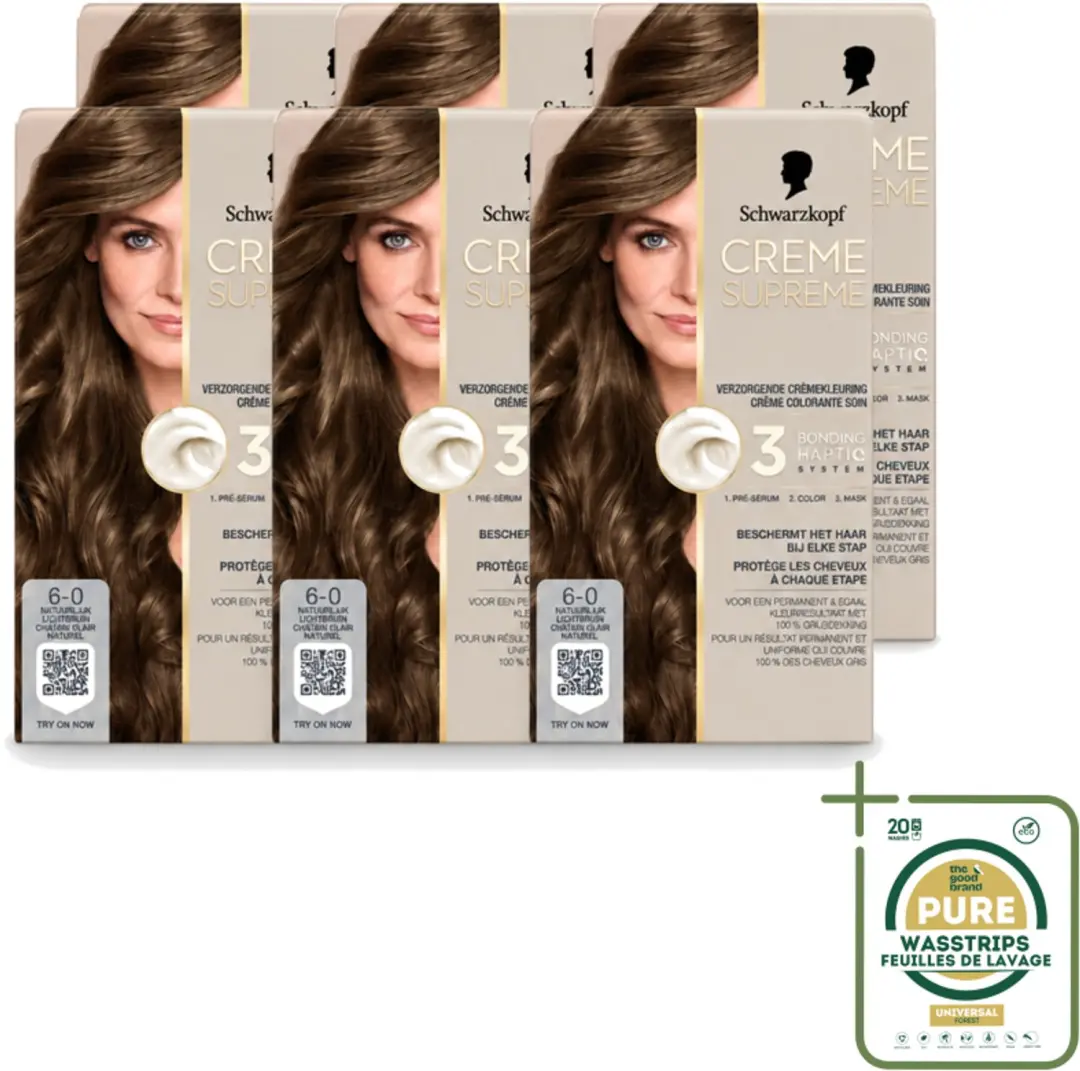 6 x Schwarzkopf
