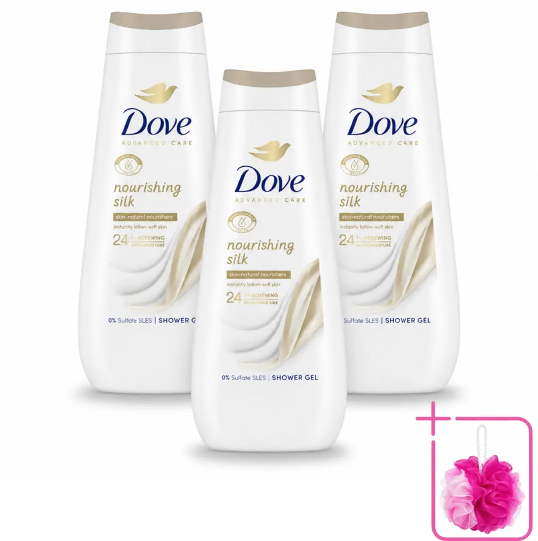 3 x Dove Douchecrème