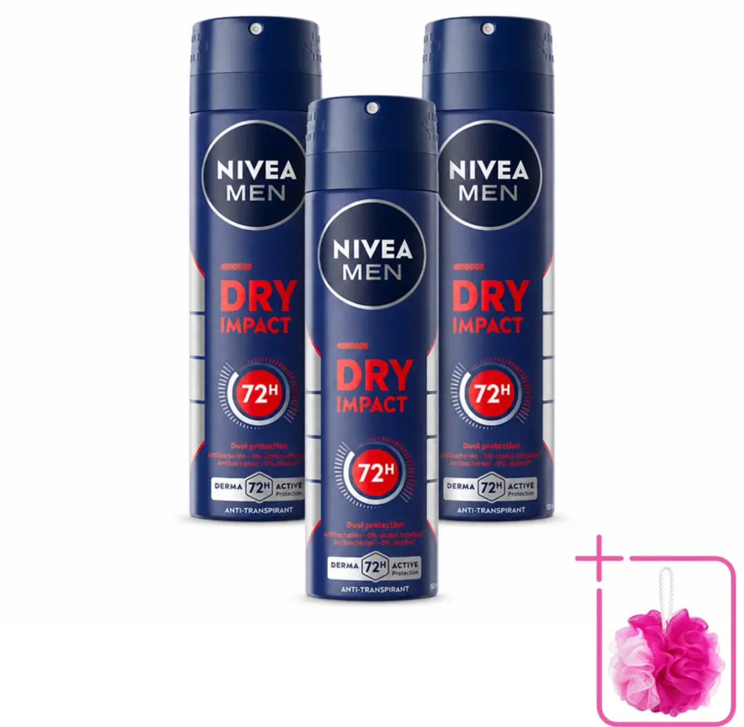3 x NIVEA MEN