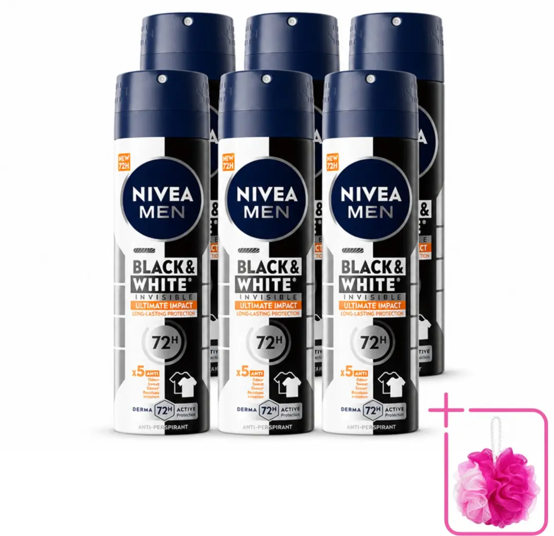 6 x NIVEA MEN