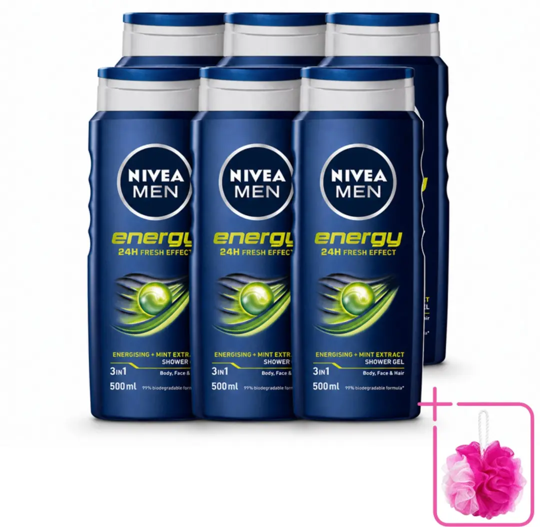 6 x NIVEA MEN