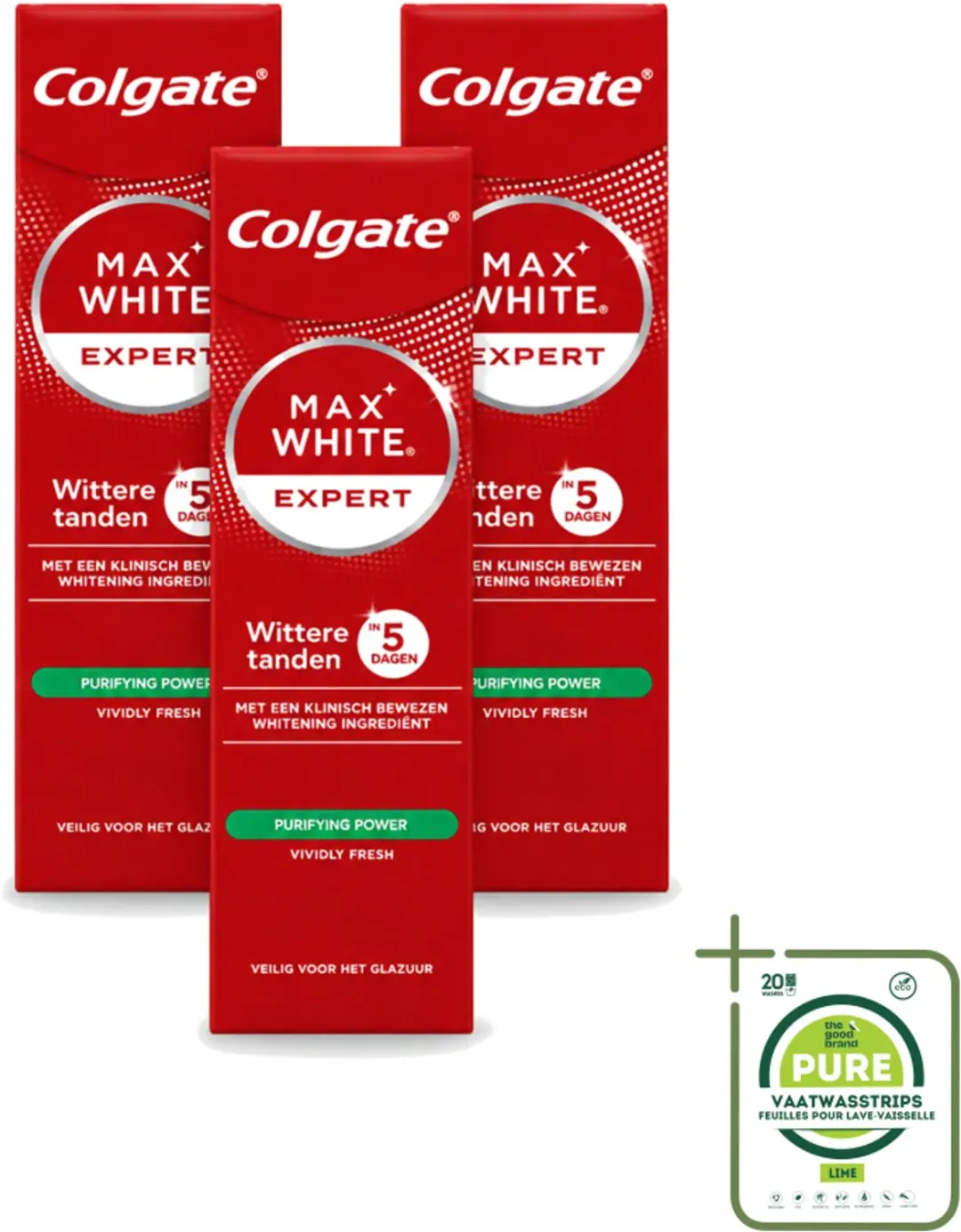 3 x Colgate
