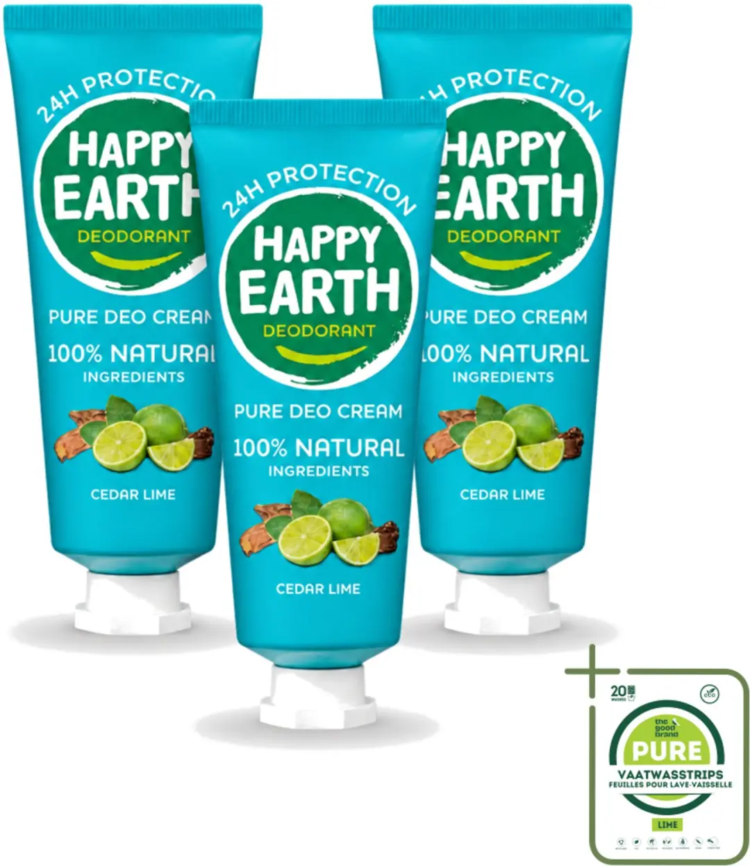 3 x Happy Earth