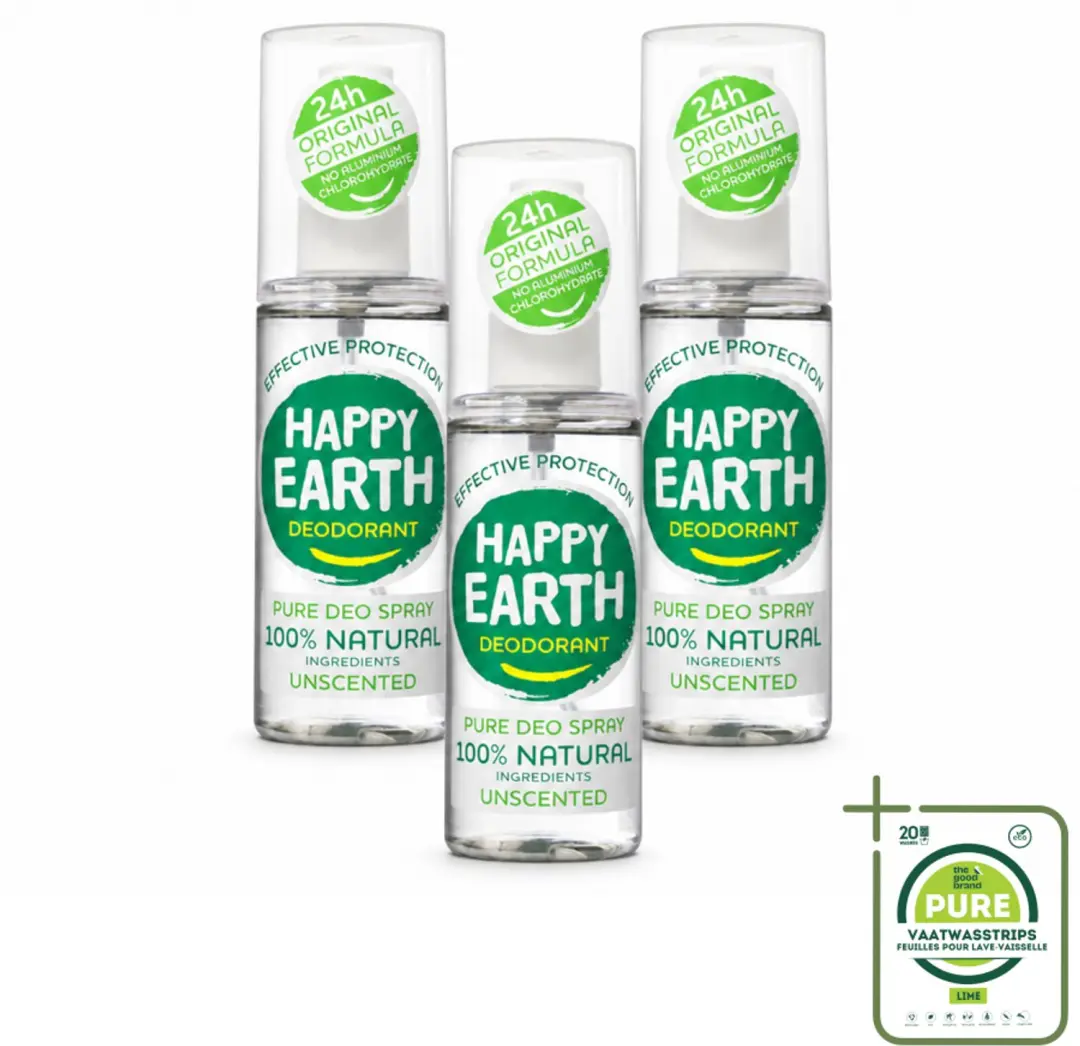 3 x Happy Earth