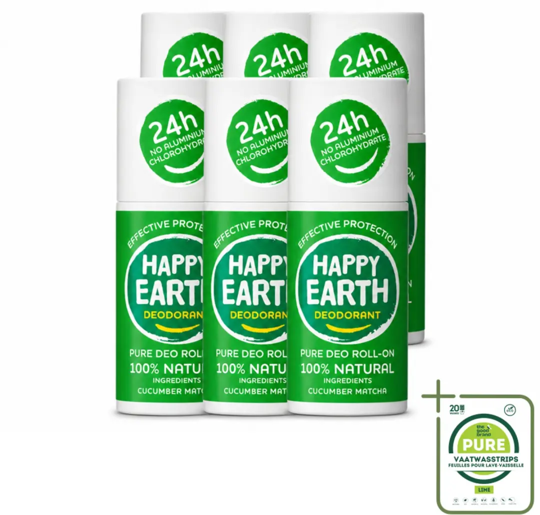6 x Happy Earth