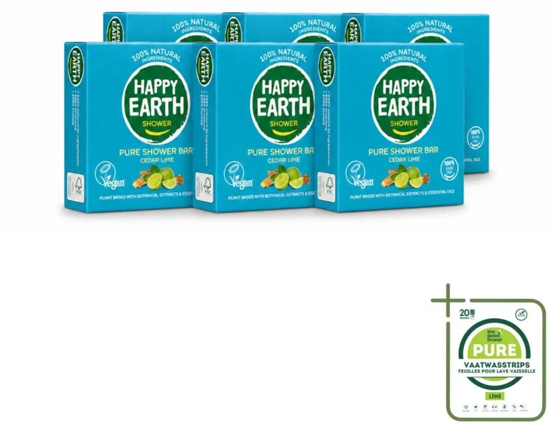 6 x Happy Earth