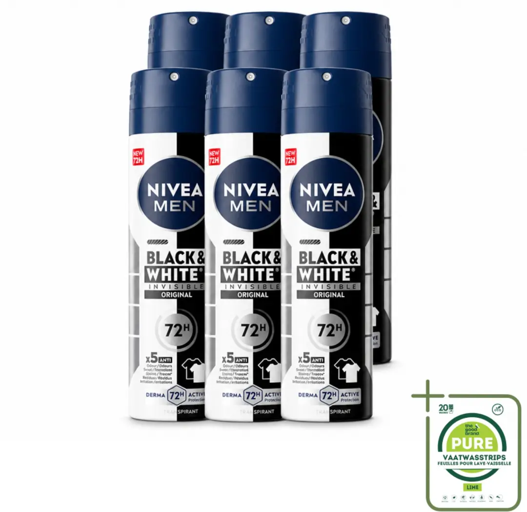 6 x NIVEA MEN