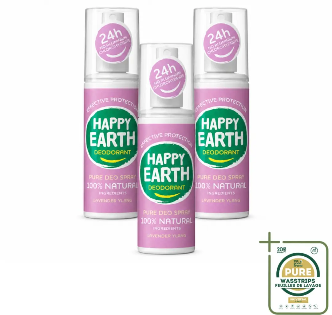 3 x Happy Earth