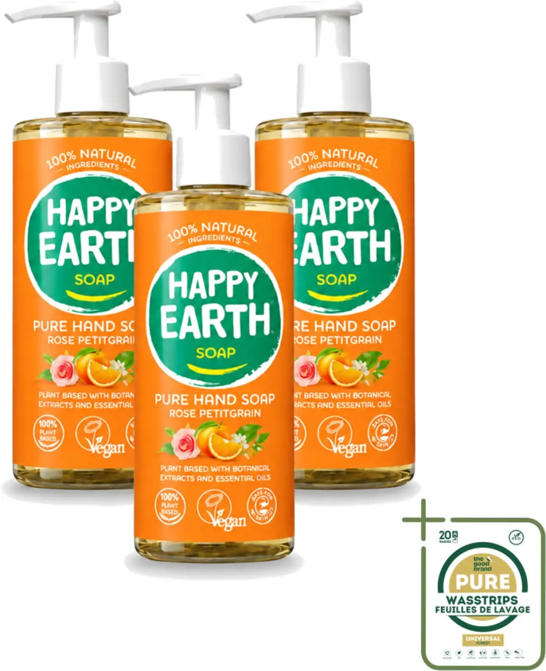3 x Happy Earth