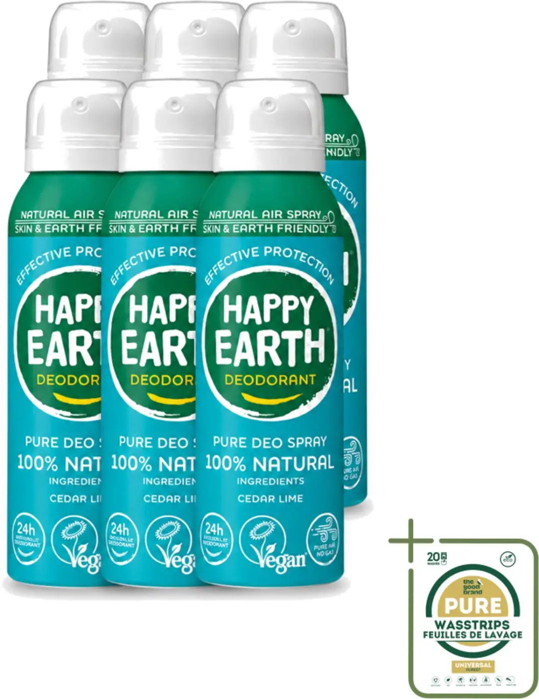 6 x Happy Earth
