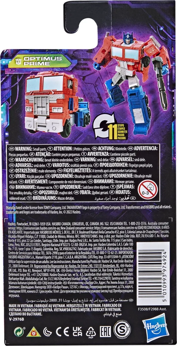 Transformers Generations Legacy Optimus Prime F35085X0 - 9 cm
