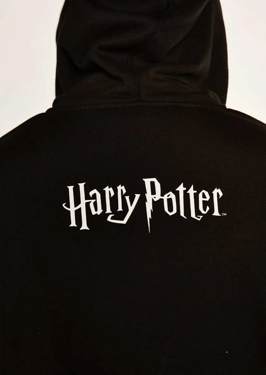 Harry Potter Deathly Hallows Onesie - L - Zwart