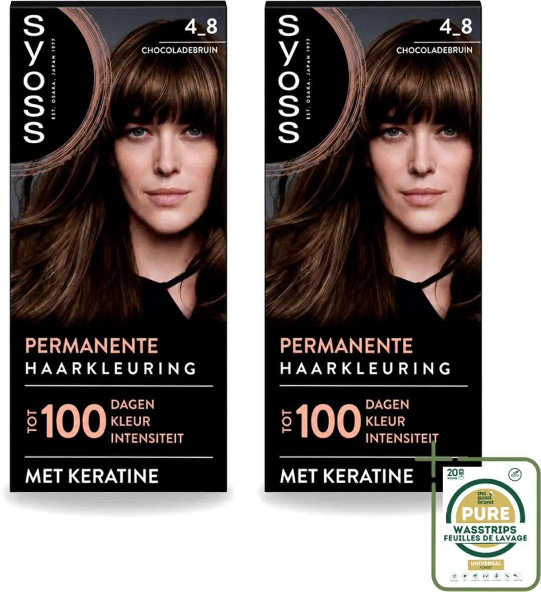 2 x SYOSS Permanent Coloration 4-8