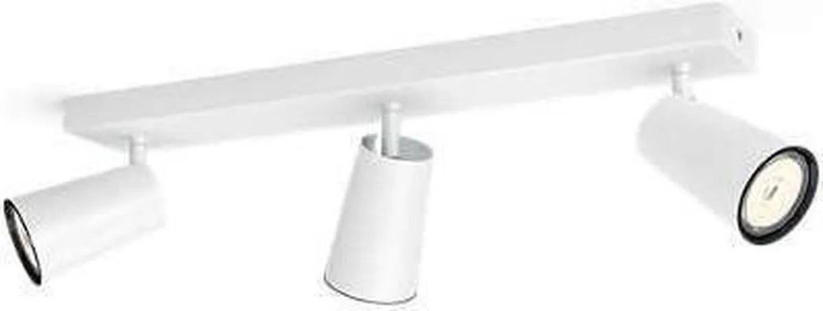 Philips Paisley Opbouwspot 3-lichts - Wit