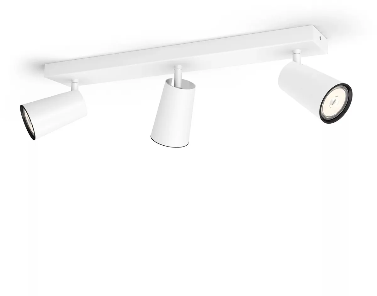 Philips Paisley Opbouwspot 3-lichts - Wit