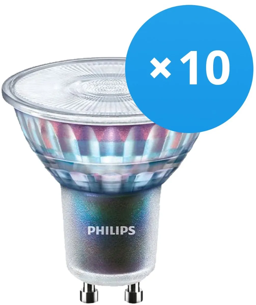 Philips MASTER LED Spot ExpertColor GU10 5.5W 400lm - 10 Stuks