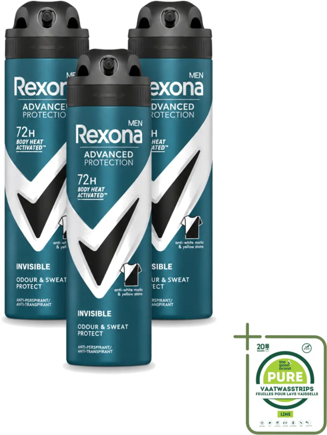 3 x Rexona Men