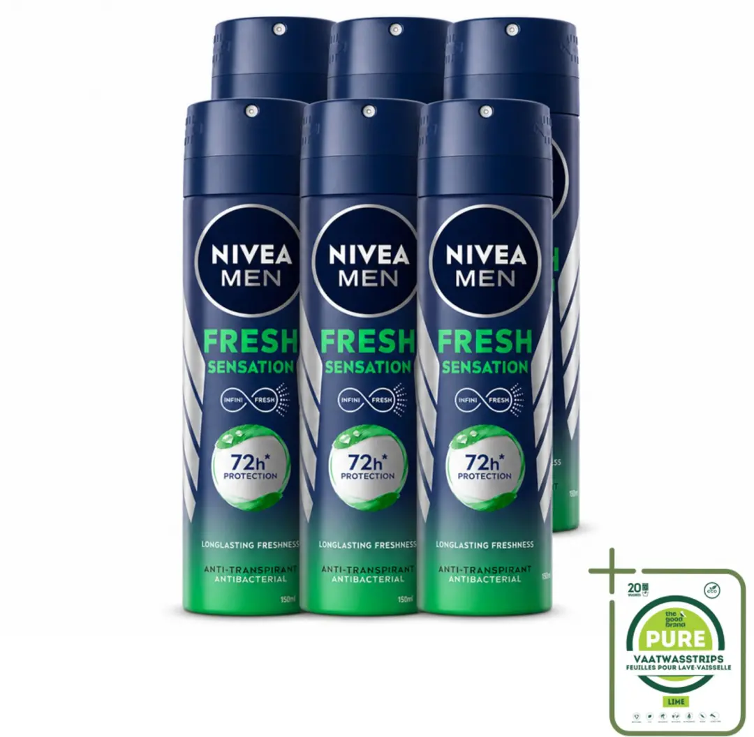 6 x NIVEA MEN