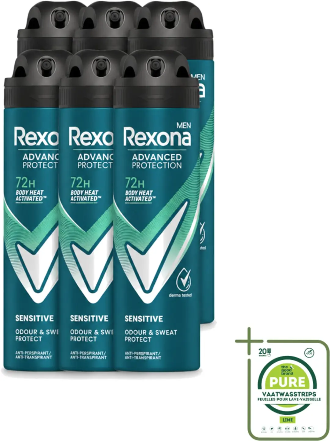 6 x Rexona Men