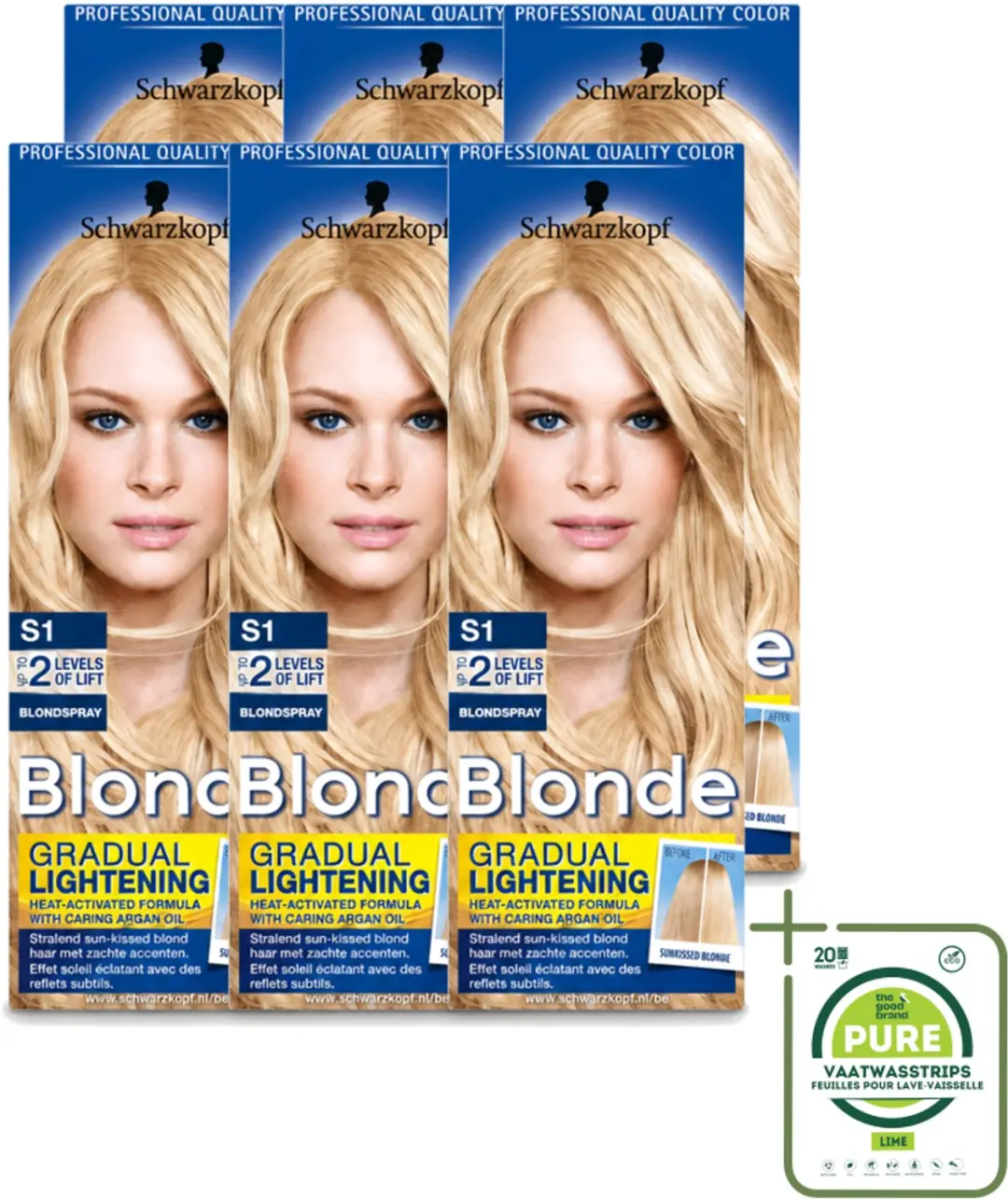 6 x Schwarzkopf