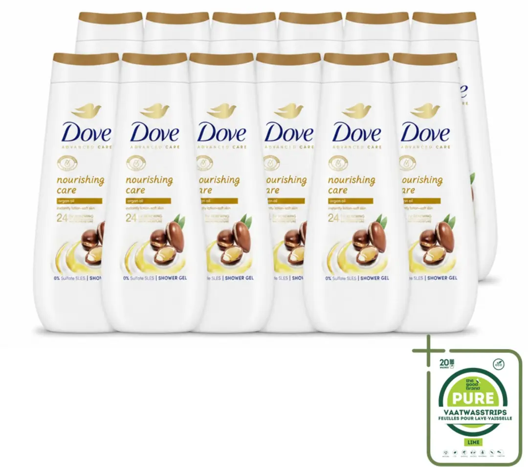 12 x Dove Douchecrème