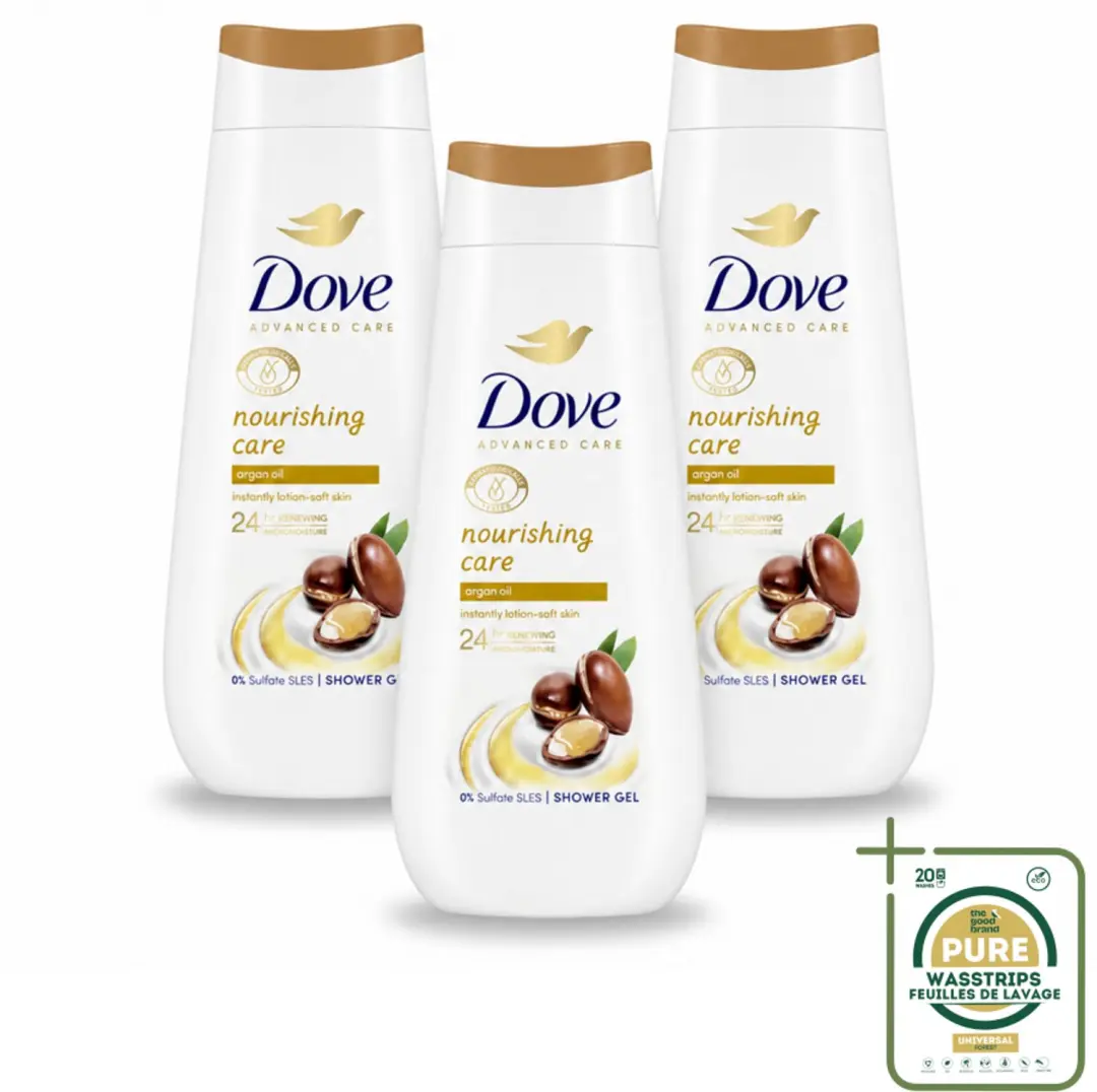 3 x Dove Douchecrème