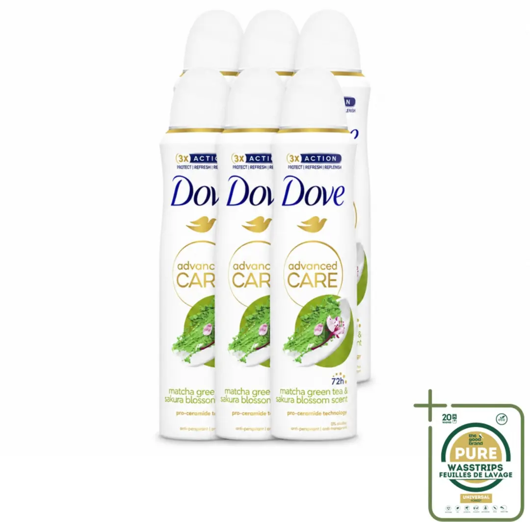 6 x Dove Deodorant Spray