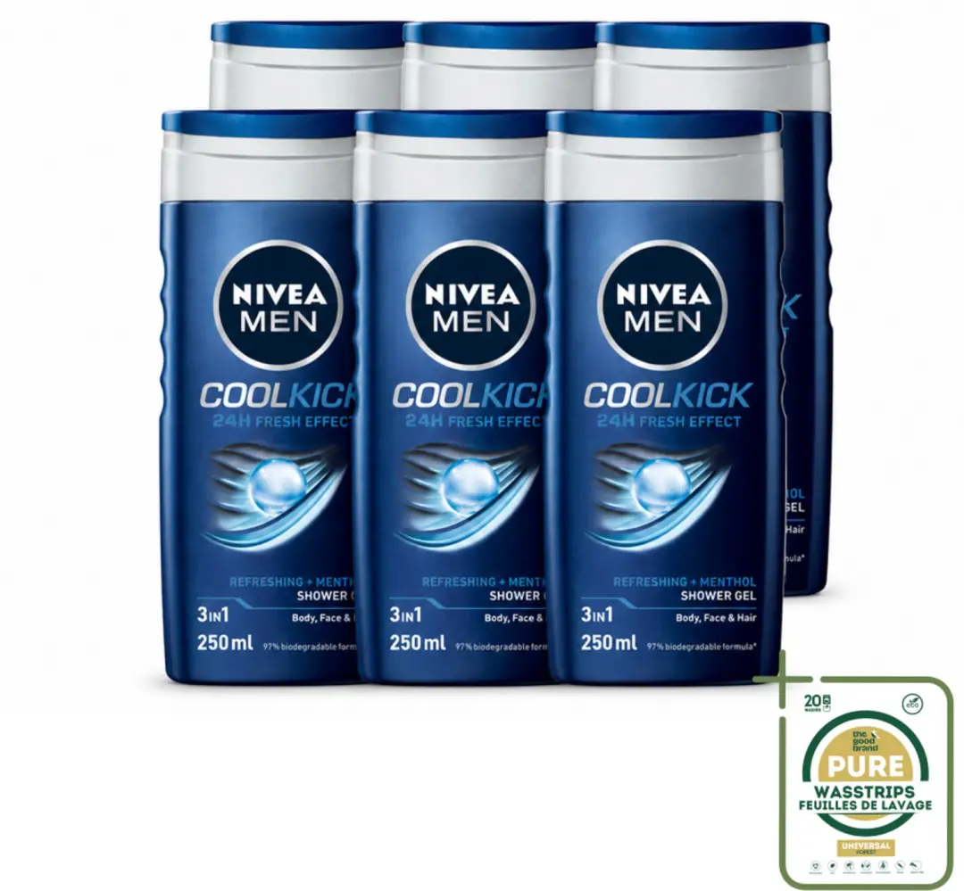 6 x NIVEA MEN