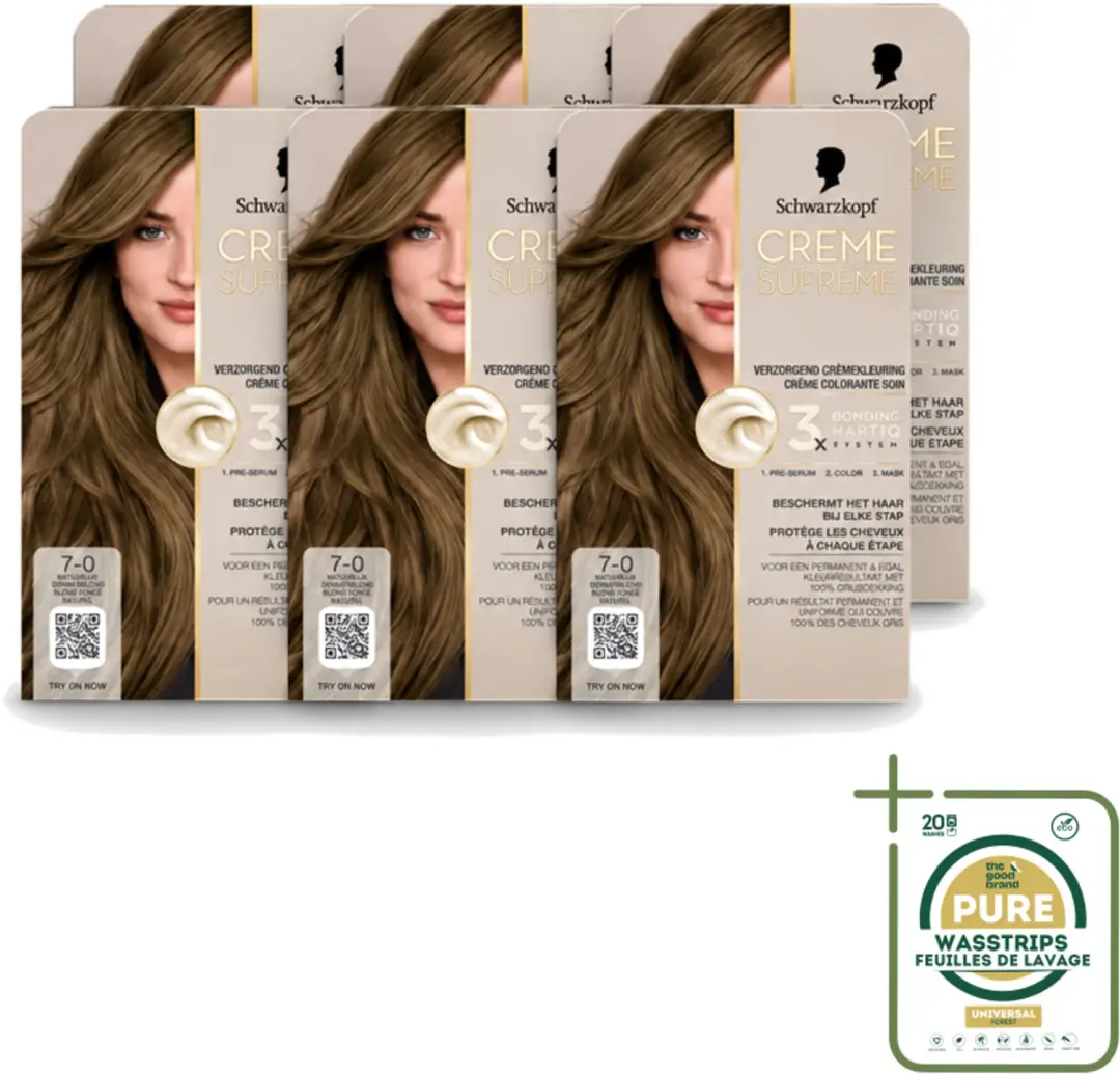 6 x Schwarzkopf