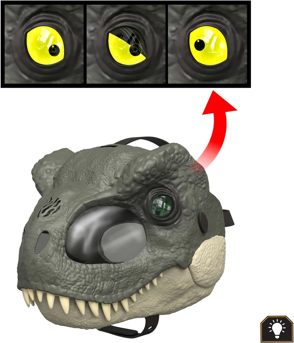 Jurassic World Deluxe Dinosaurusmasker Groen JCH04