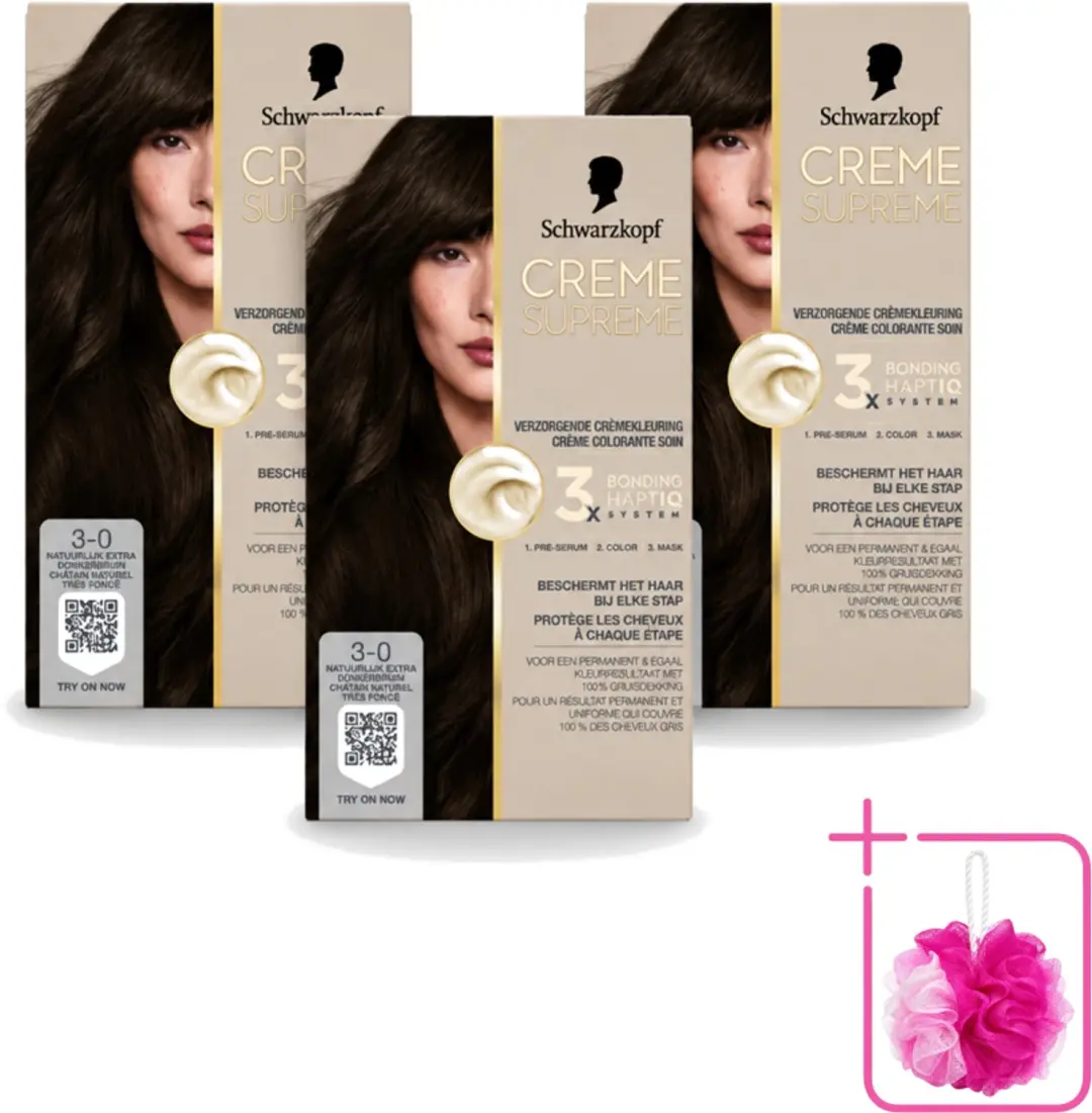 3 x Schwarzkopf