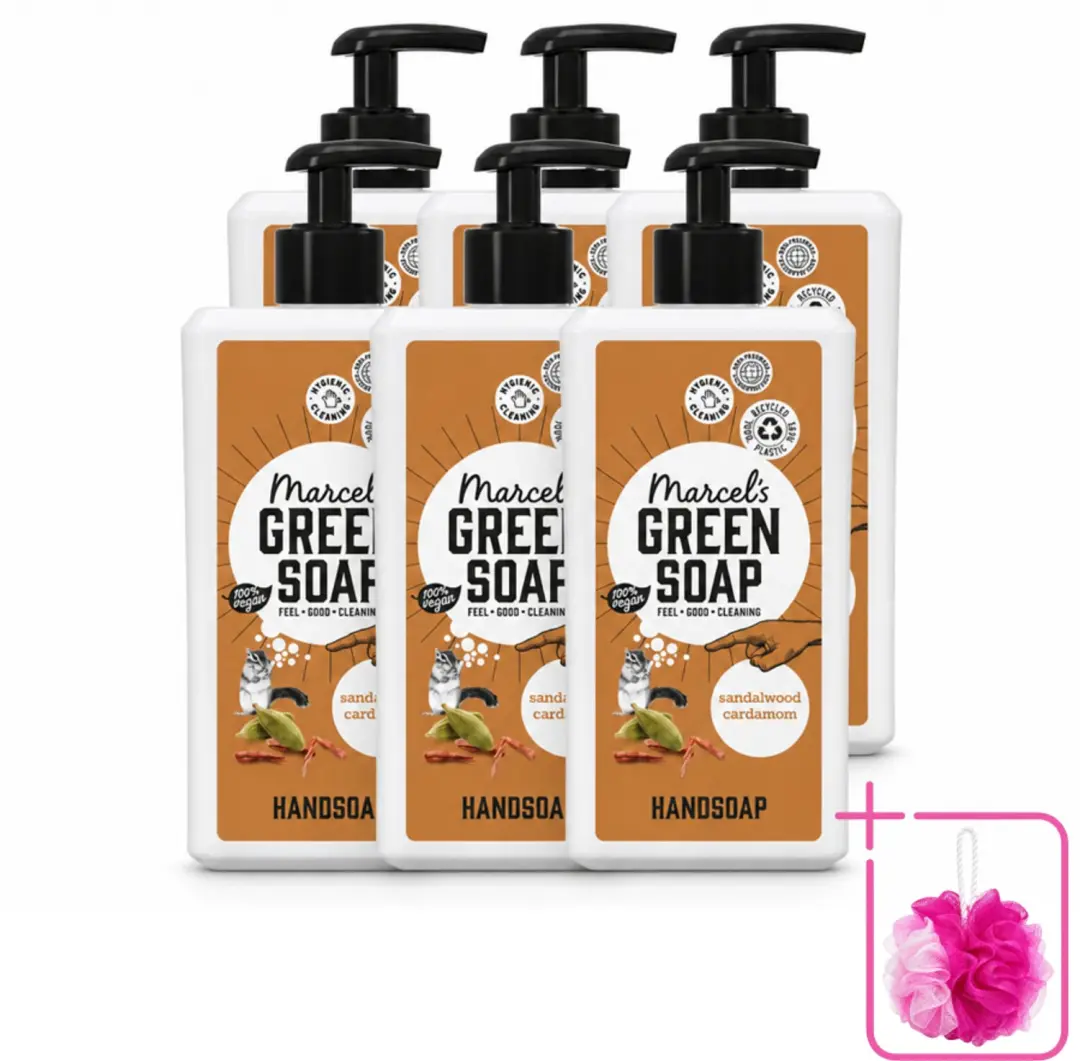 6 x Marcel's Green Soap