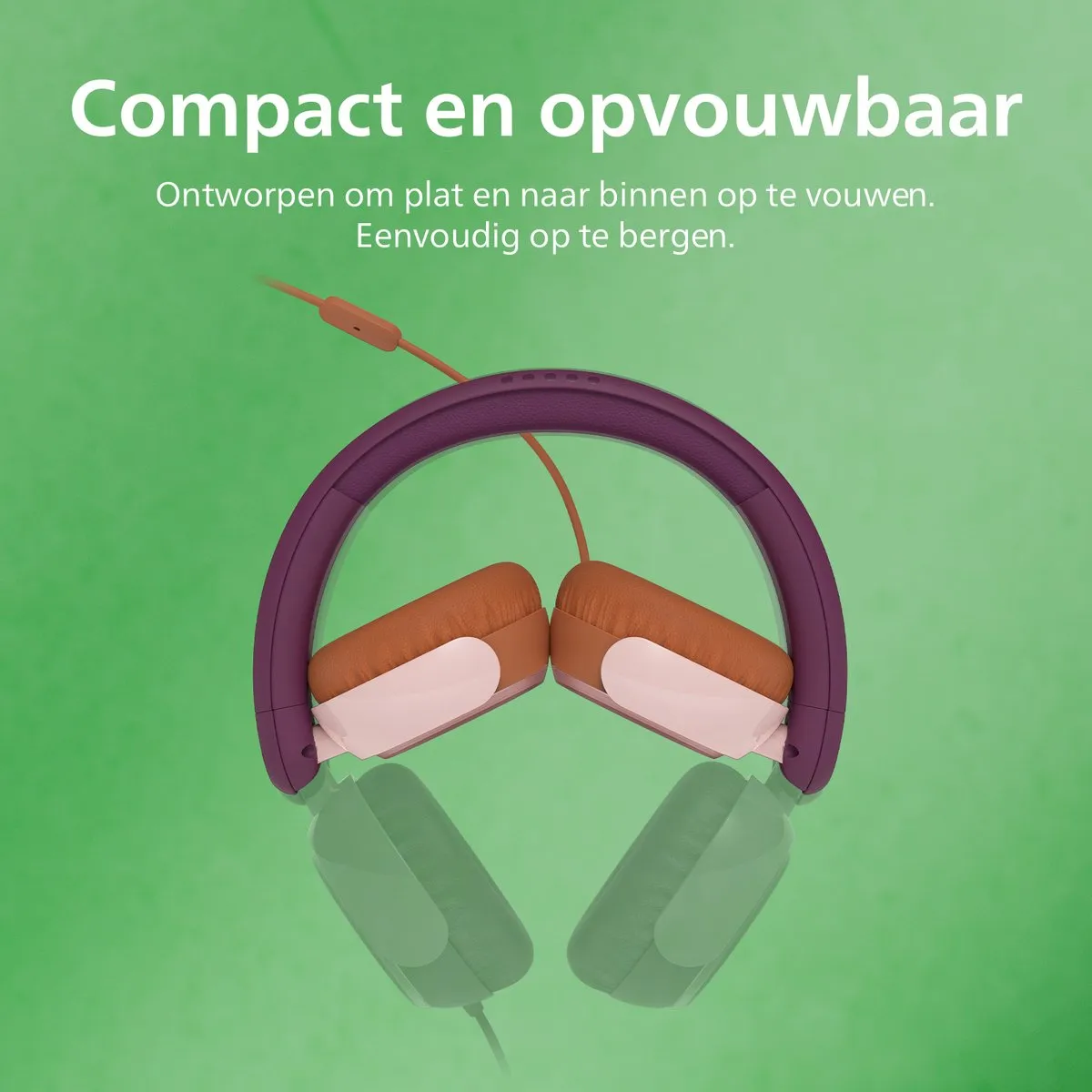 Philips TAK2000MP On-Ear Hoofdtelefoon - Kindermodel - Paars Roze Oranje