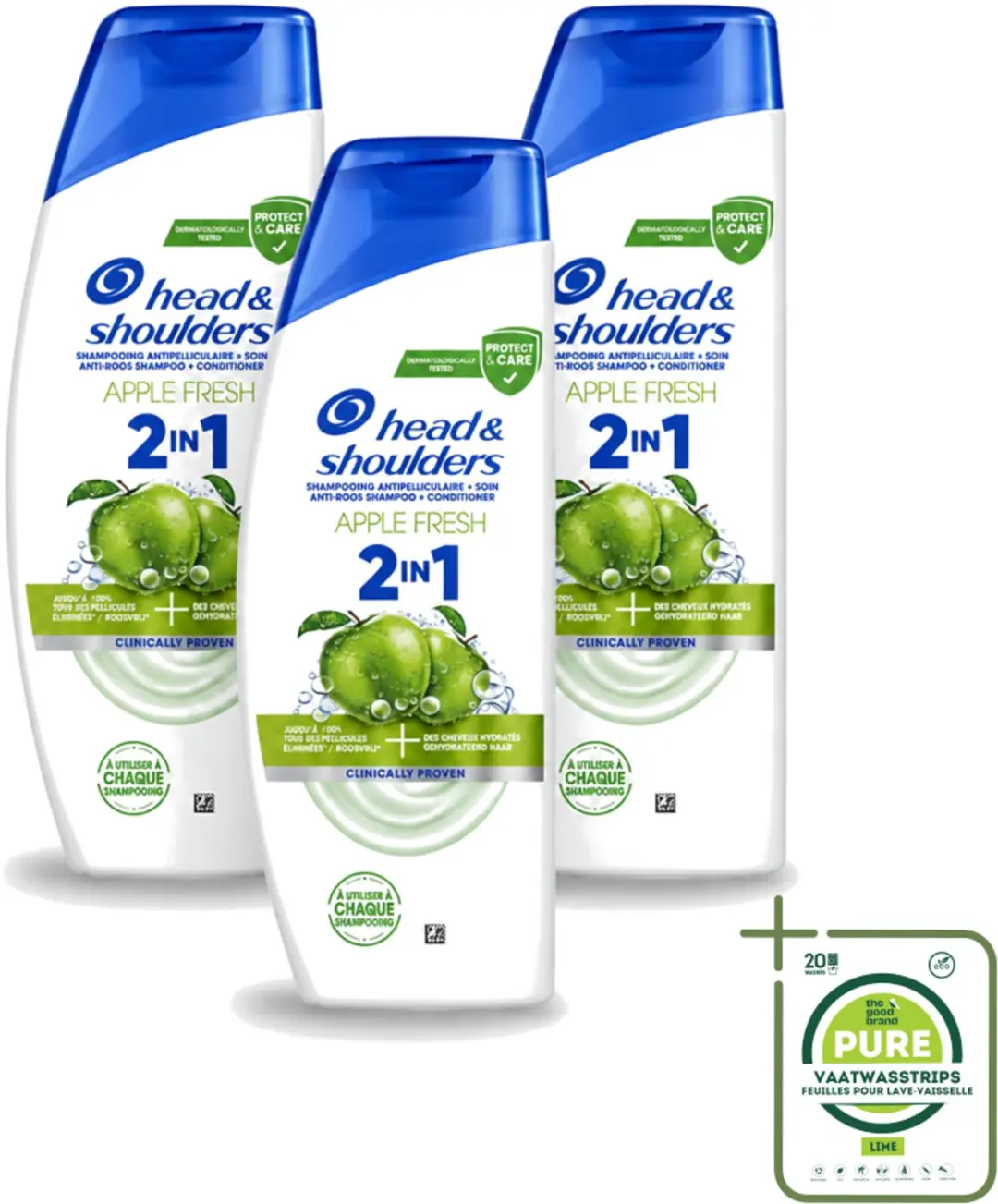 3 x Head & Shoulders