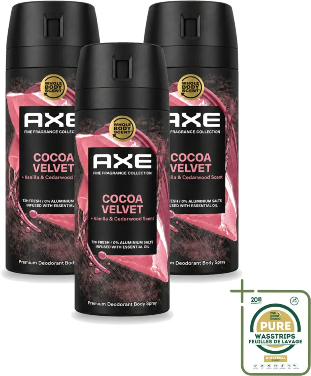 3 x Axe
