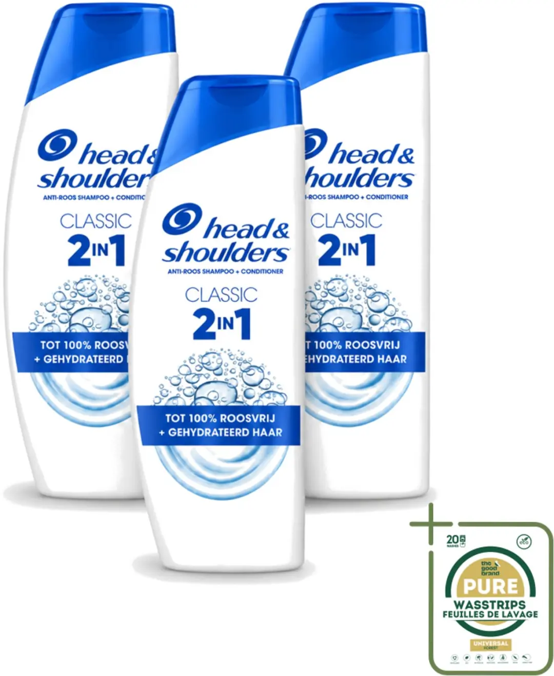3 x Head & Shoulders