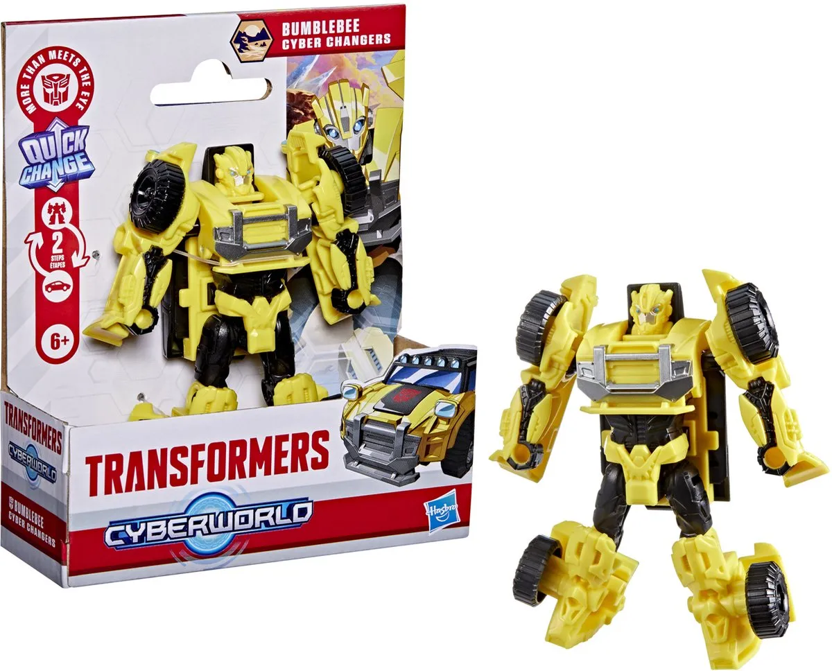 Transformers Cyber Changers Bumblebee Actiefiguur