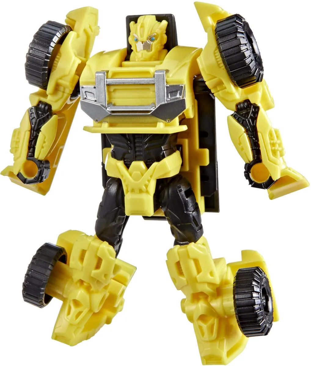 Transformers Cyber Changers Bumblebee Actiefiguur - Geel