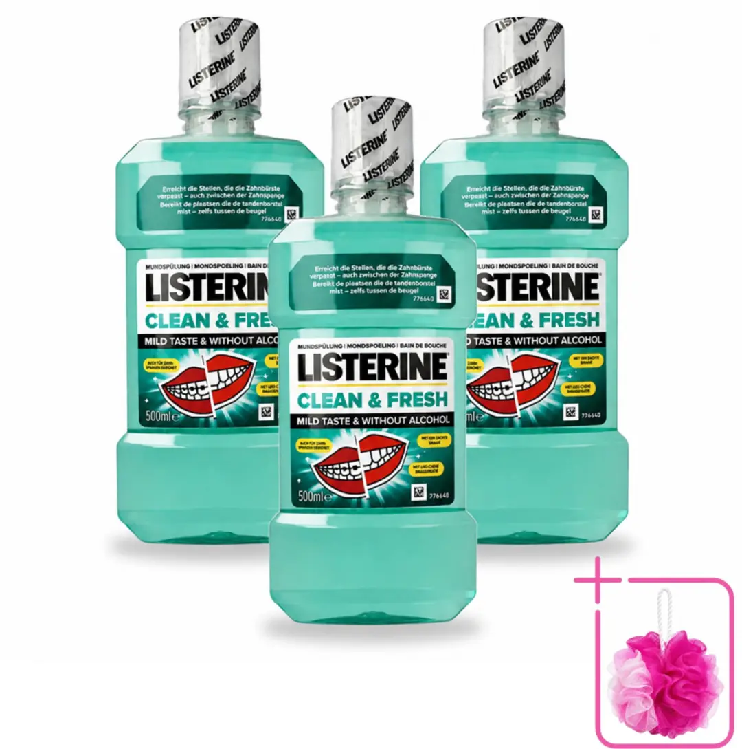 3 x Listerine